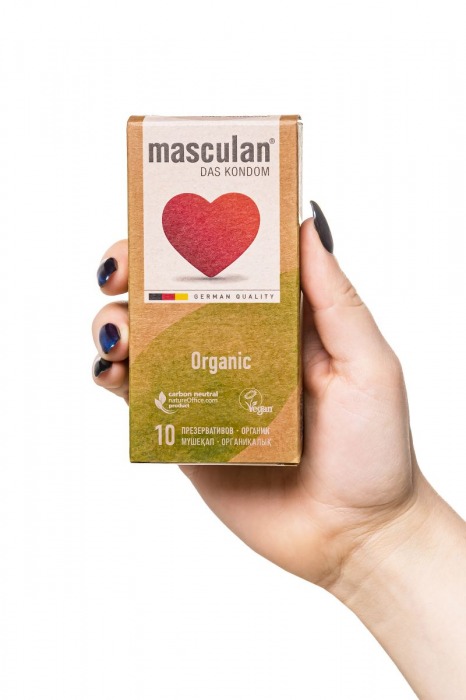Экологически чистые презервативы Masculan Organic - 10 шт. - Masculan - купить с доставкой в Москве