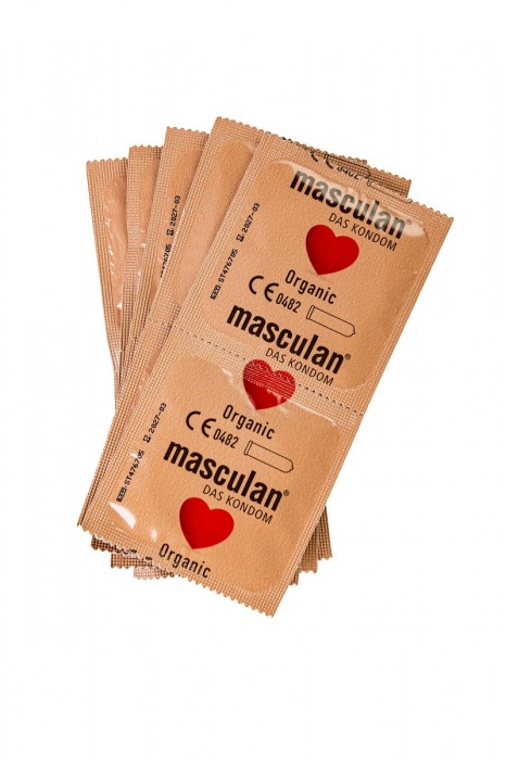 Экологически чистые презервативы Masculan Organic - 10 шт. - Masculan - купить с доставкой в Москве