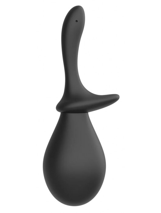 Черный анальный душ Nexus Anal Douche Set с 2 сменными насадками - Nexus Range - купить с доставкой в Москве