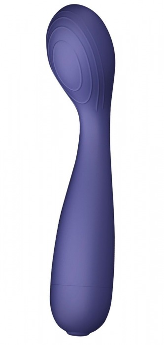 Фиолетовый вибратор для G-точки Peri Berri - 18,5 см. - Sugar Boo