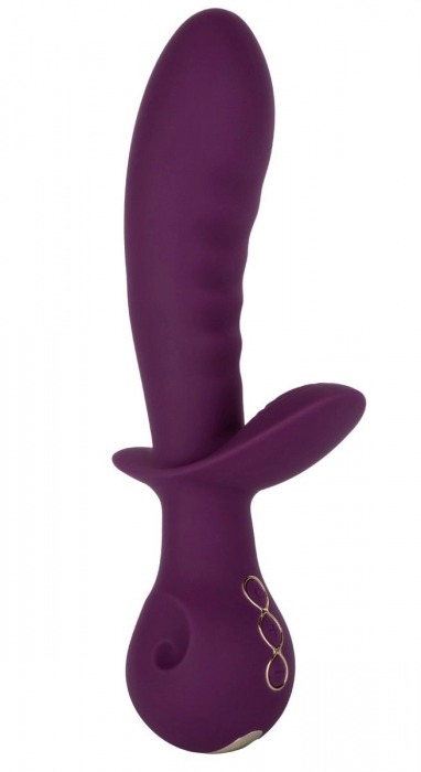 Фиолетовый универсальный вибратор Lover - 22,25 см. - California Exotic Novelties