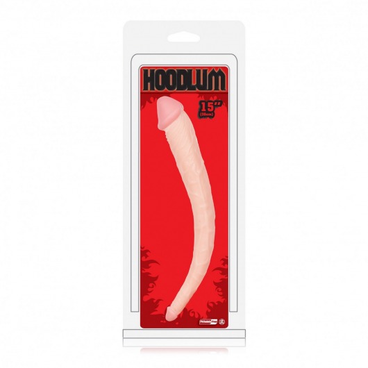 Двусторонний фаллоимитатор Hoodlum - 38 см. - NMC