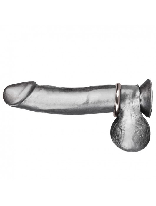 Стальное эрекционное кольцо STEEL COCK RING - 4.5 см. - BlueLine - в Москве купить с доставкой