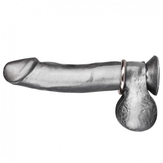 Стальное эрекционное кольцо STEEL COCK RING - 3.5 см. - BlueLine - в Москве купить с доставкой
