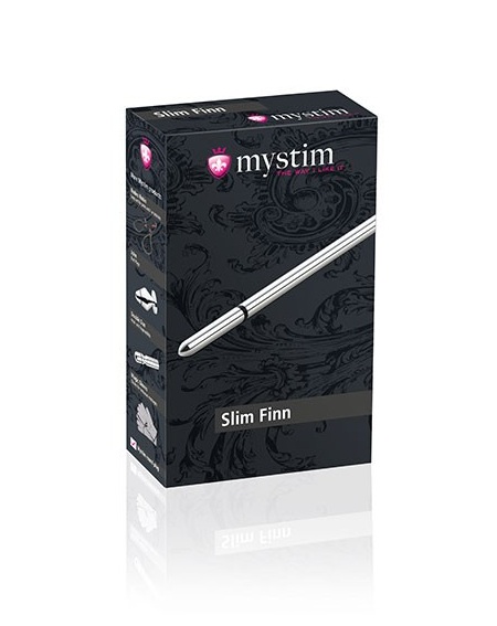 Зонд для электростимуляции уретры Slim Finn - 15 см. - MyStim - купить с доставкой в Москве