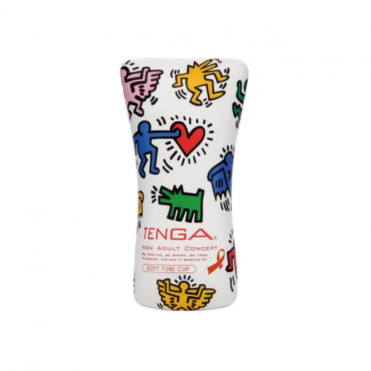 Мастурбатор Keith Haring Soft Tube CUP - Tenga - в Москве купить с доставкой