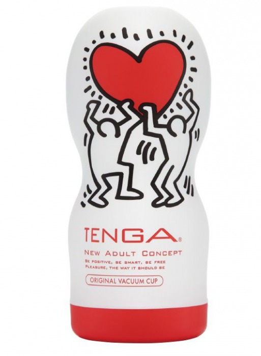 Мастурбатор Keith Haring Original Vacuum CUP - Tenga - в Москве купить с доставкой