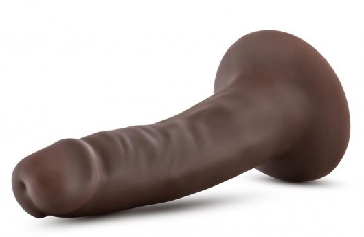 Коричневый фаллоимитатор-реалистик 5 Inch Posable Dildo - 13,9 см. - Blush Novelties