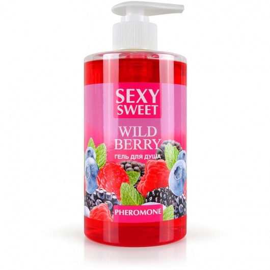 Гель для душа Sexy Sweet Wild Berry с ароматом лесных ягод и феромонами - 430 мл. -  - Магазин феромонов в Москве