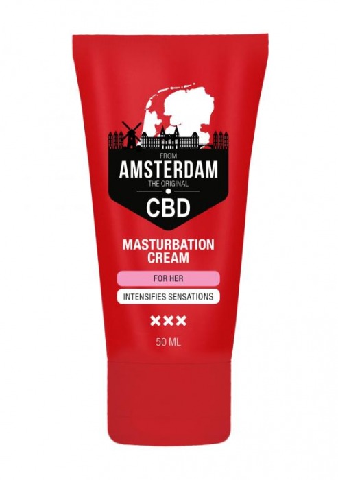 Крем для мастурбации для женщин CBD from Amsterdam Masturbation Cream For Her - 50 мл. - Shots Media BV - купить с доставкой в Москве
