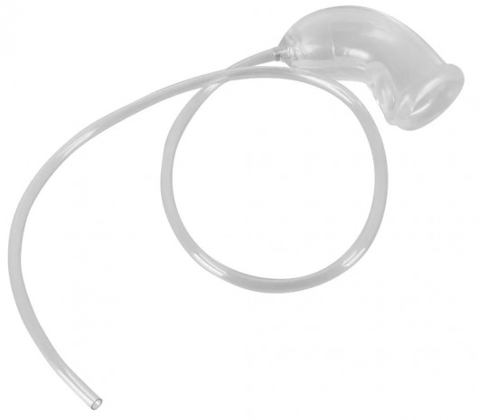 Прозрачная насадка на пенис Piss Play Sleeve для игр с мочеиспусканием - Orion - купить с доставкой в Москве