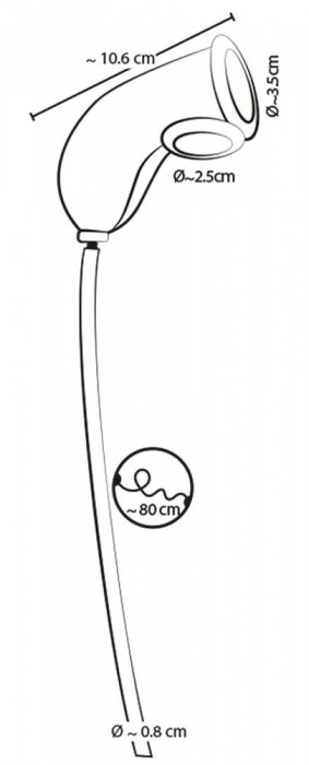 Прозрачная насадка на пенис Piss Play Sleeve для игр с мочеиспусканием - Orion - купить с доставкой в Москве