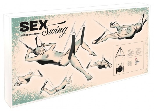 Секс-качели с лежаком и подголовником Sex Swing - Orion - купить с доставкой в Москве