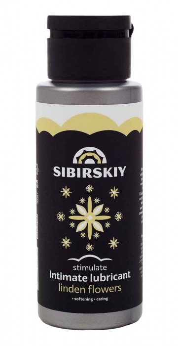 Возбуждающий интимный лубрикант SIBIRSKIY с ароматом цветков липы - 100 мл. - Sibirskiy - купить с доставкой в Москве