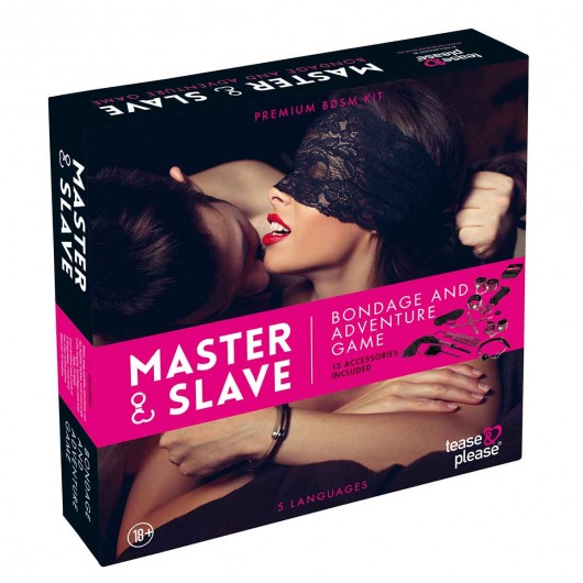 Эротический набор Master Slave Bondage And Adventure Game - Tease&Please - купить с доставкой в Москве