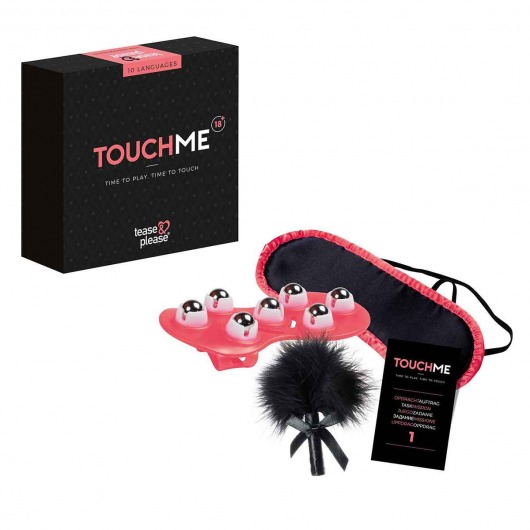 Настольная игра для любовной прелюдии Touch Me - Tease&Please - купить с доставкой в Москве