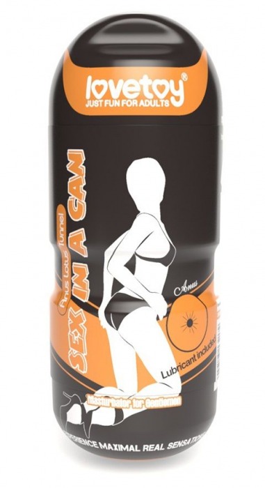 Мастурбатор-анус без вибрации Sex In A Can Anus Lotus Tunnel - Lovetoy - в Москве купить с доставкой