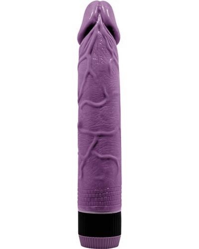 Фиолетовый вибратор-реалистик Adour Club - 22,5 см. - Baile
