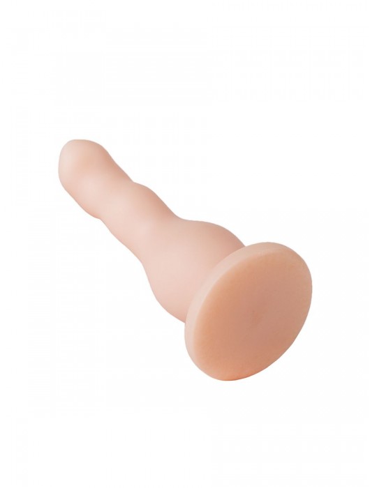 Телесный стимулятор простаты с изгибами - 13,5 см. - LOVETOY (А-Полимер) - в Москве купить с доставкой