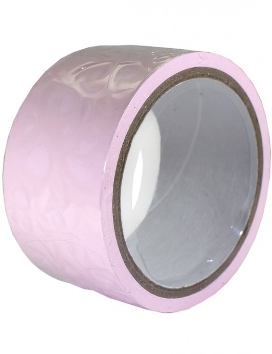 Розовый скотч для связывания Bondage Tape - 15 м. - Eroticon - купить с доставкой в Москве