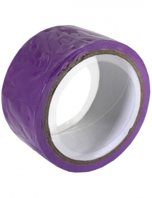 Фиолетовый скотч для связывания Bondage Tape - 15 м. - Eroticon - купить с доставкой в Москве