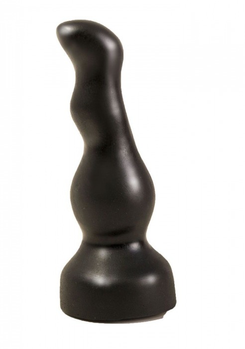 Чёрный анальный стимулятор для массажа простаты - 13,5 см. - LOVETOY (А-Полимер) - в Москве купить с доставкой