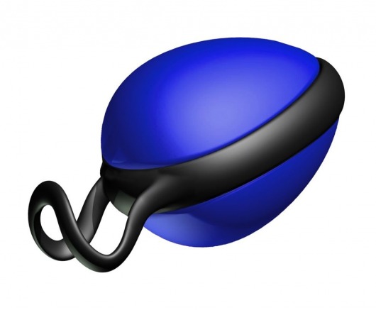 Синий вагинальный шарик со смещенным центром тяжести Joyballs Secret - Joy Division
