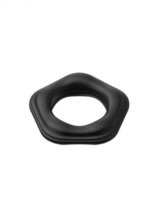 Черное эрекционное кольцо №05 Cock Ring - Erozon - в Москве купить с доставкой