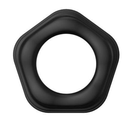 Черное эрекционное кольцо №05 Cock Ring - Erozon - в Москве купить с доставкой