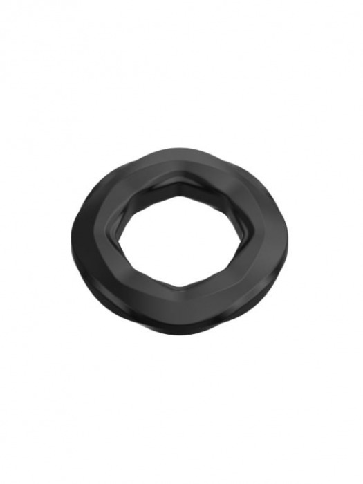 Черные эрекционное кольцо №06 Cock Ring - Erozon - в Москве купить с доставкой