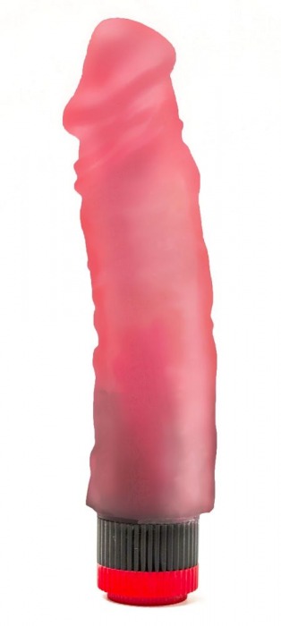 Рельефный розовый вибратор-реалистик - 19,5 см. - LOVETOY (А-Полимер)