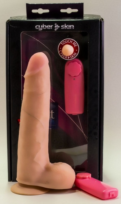 Вибратор LOVETOY с выносным пультом управления - 21,7 см. - LOVETOY (А-Полимер)