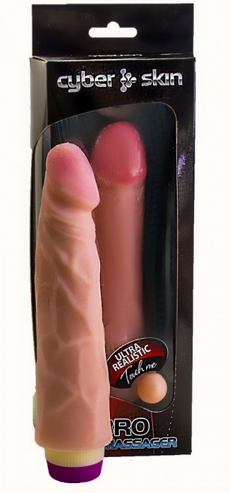 Вибромассажёр телесного цвета - 18,5 см. - LOVETOY (А-Полимер)