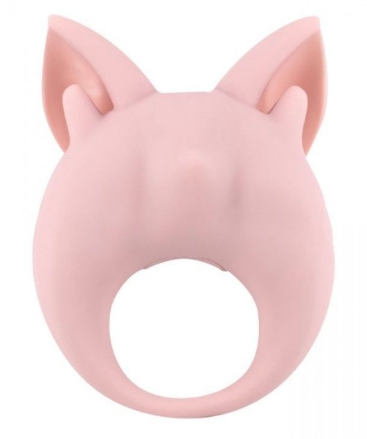 Нежно-розовое перезаряжаемое эрекционное кольцо Kitten Kiki - Lola Games - в Москве купить с доставкой