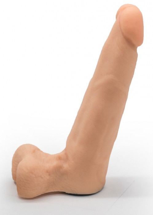 Фаллоимитатор телесного цвета на трусиках с плугом - 16,5 см. - LOVETOY (А-Полимер) - купить с доставкой в Москве