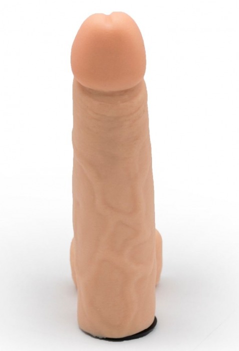 Фаллоимитатор телесного цвета на трусиках с плугом - 16,5 см. - LOVETOY (А-Полимер) - купить с доставкой в Москве