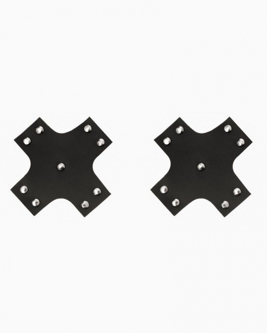 Черный пэстисы-кресты с заклепками - Джага-Джага купить с доставкой