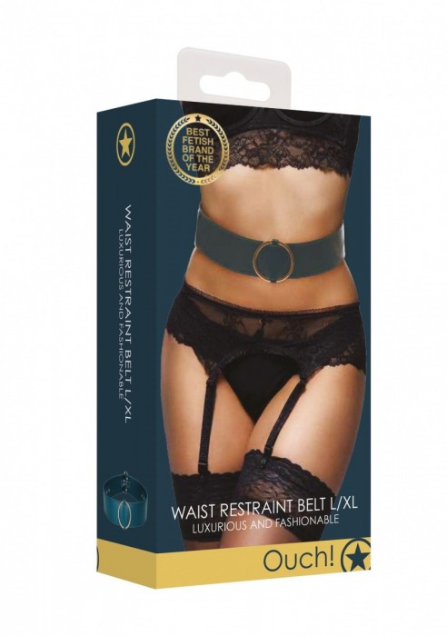 Зеленый ремень Halo Waist Belt - размер L-XL - Shots Media BV - купить с доставкой в Москве