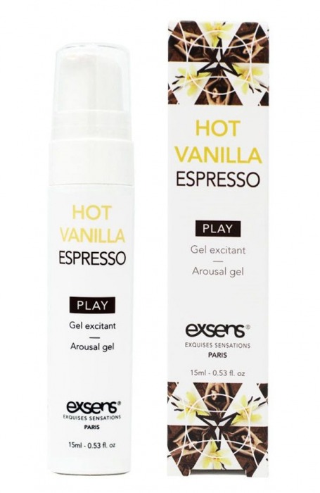 Возбуждающий гель Hot Vanilla Espresso Arousal Gel - 15 мл. - Exsens - купить с доставкой в Москве