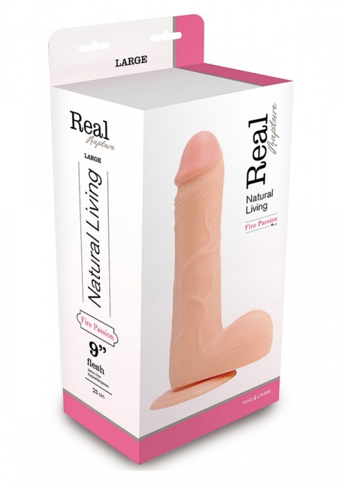 Фаллоимитатор-реалистик Dildo - 25,5 см. - Toyz4lovers