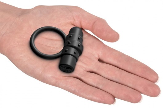 Черное перезаряжаемое эрекционное кольцо Vibrating Silicone C-Ring - Pipedream - в Москве купить с доставкой