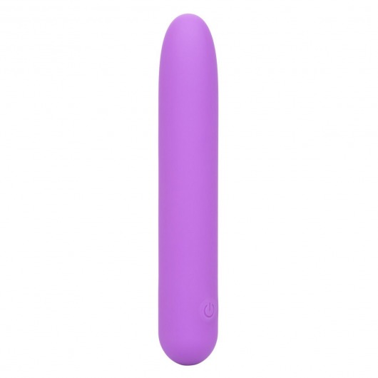 Фиолетовый мини-вибратор Bliss Liquid Silicone Mini Vibe - 10,75 см. - California Exotic Novelties