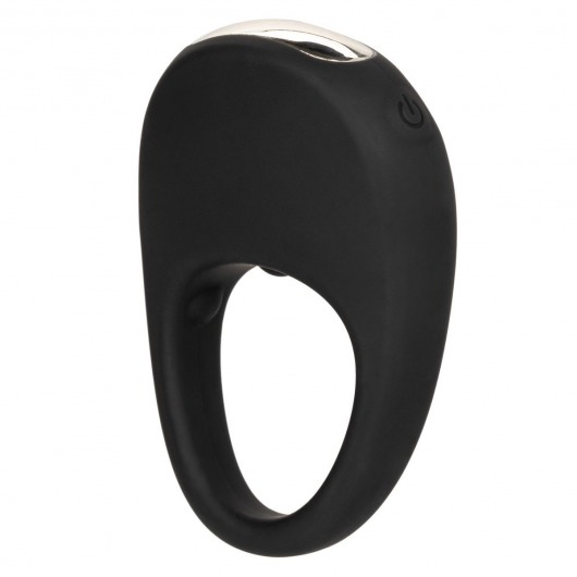 Черное эрекционное виброкольцо Silicone Rechargeable Pleasure Ring - California Exotic Novelties - в Москве купить с доставкой