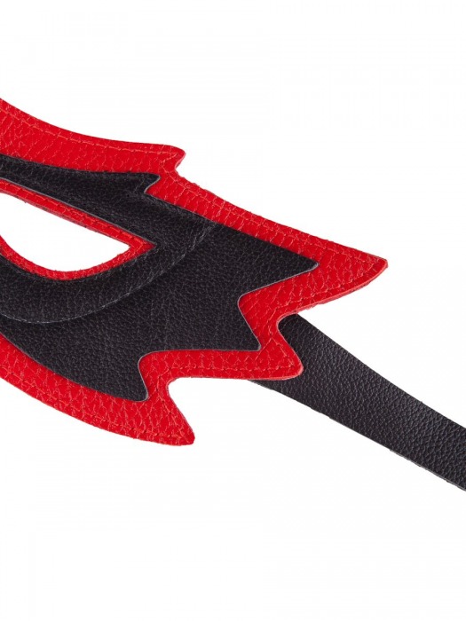 Чёрно-красная маска с прорезями для глаз - Sitabella - купить с доставкой в Москве
