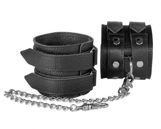 Чёрные кожаные оковы - Sitabella - купить с доставкой в Москве