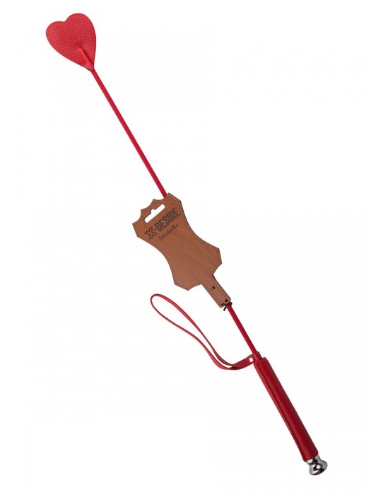 Стек с красным наконечником-сердечком - 70 см. - Sitabella - купить с доставкой в Москве