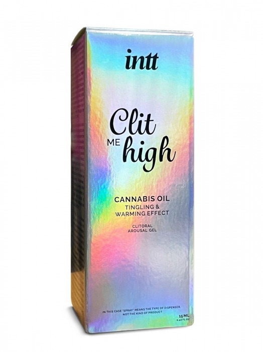 Гель для клиторального возбуждения Clit Me Figh Cannabis Oil - 15 мл. - INTT - купить с доставкой в Москве