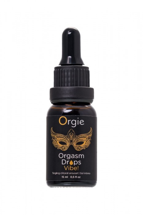 Возбуждающий гель для клитора ORGIE Orgasm Drops Vibe - 15 мл. - ORGIE - купить с доставкой в Москве