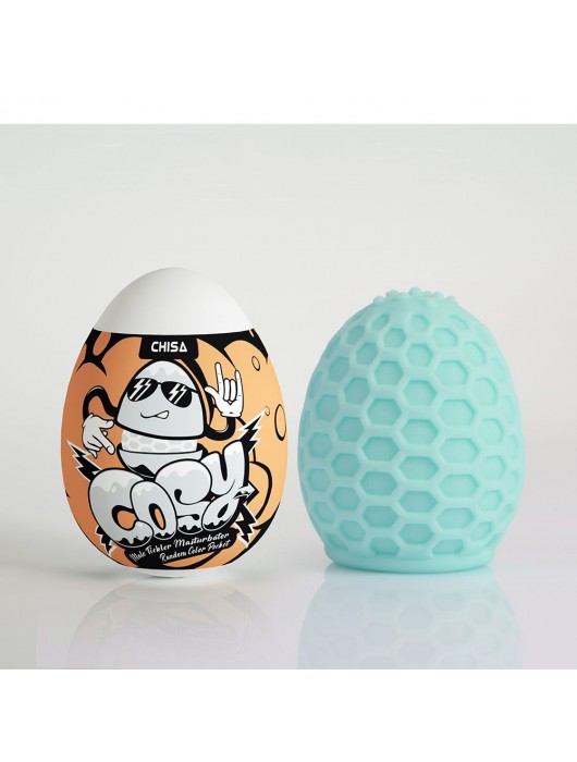 Аквамариновый мастурбатор-яйцо Male Tickler Masturbator - Chisa - в Москве купить с доставкой