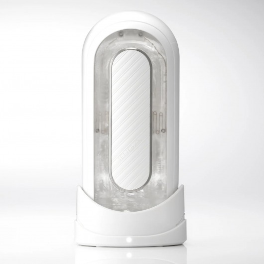 Белый мастурбатор Tenga Flip Zero Gravity с вибрацией - Tenga - в Москве купить с доставкой